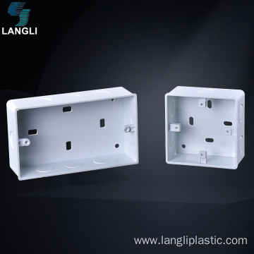 Wall Mounting Switch Outlet PVC Junction Box